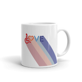 Love for the Disability Community (Rainbow Shadow) Mug