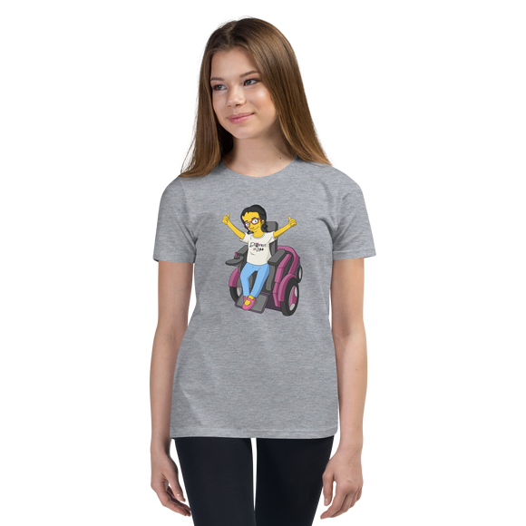 Esperanza From Raising Dion (Yellow Cartoon) D.D.N.E.L. Youth T-Shirt