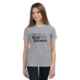 Little Girl Big Dreams (Esperanza - Raising Dion) Youth T-Shirt