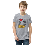 Love Hates Labels (Youth T-Shirt)