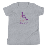 See Me (Not My Disability) Youth Light Color Shirts (Fancy Font)