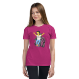 Esperanza From Raising Dion (Yellow Cartoon) D.D.N.E.L. Youth T-Shirt