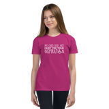My Child Does Not Exist for Your Inspiration (Youth Sized Adult T-Shirt for Little People)
