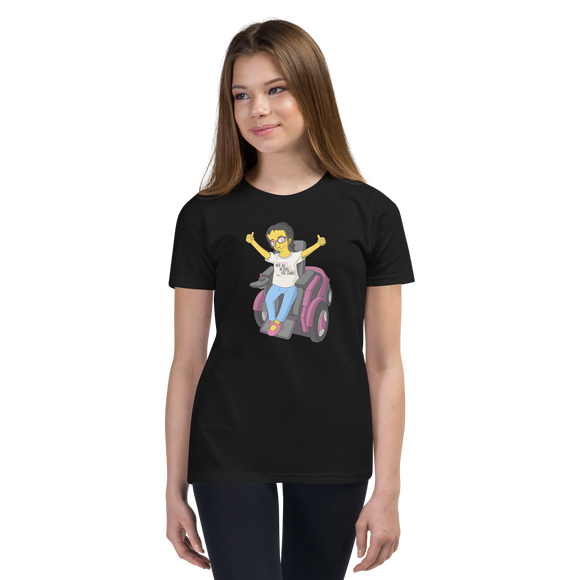 Esperanza From Raising Dion (Yellow Cartoon) Not All Actors Use Stairs - Youth Shirt