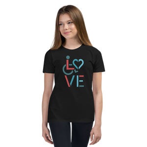 LOVE (for People with Disabilities) Youth Stacked Design 3 of 3
