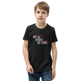 Not All Heroes Use Stairs (Dark Youth T-Shirt)