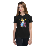 Esperanza From Raising Dion (Yellow Cartoon) D.D.N.E.L. Youth T-Shirt