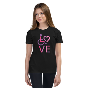 LOVE (for the Disability Community) Youth Stacked Design 2 of 3
