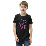 LOVE (for the Disability Community) Youth Stacked Design 2 of 3