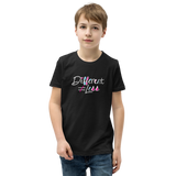 Different Does Not Equal Less (As Seen on Netflix's Raising Dion) Youth Dark Color T-Shirts