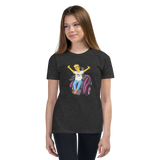 Esperanza From Raising Dion (Yellow Cartoon) D.D.N.E.L. Youth T-Shirt