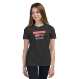 Unsolicited Help Not Welcome Unisex Youth Shirt