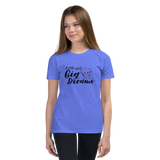 Little Girl Big Dreams (Esperanza - Raising Dion) Youth T-Shirt