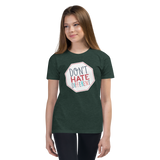 Don't Hate Different (Youth T-Shirt)