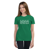 My Child Does Not Exist for Your Inspiration (Youth Sized Adult T-Shirt for Little People)