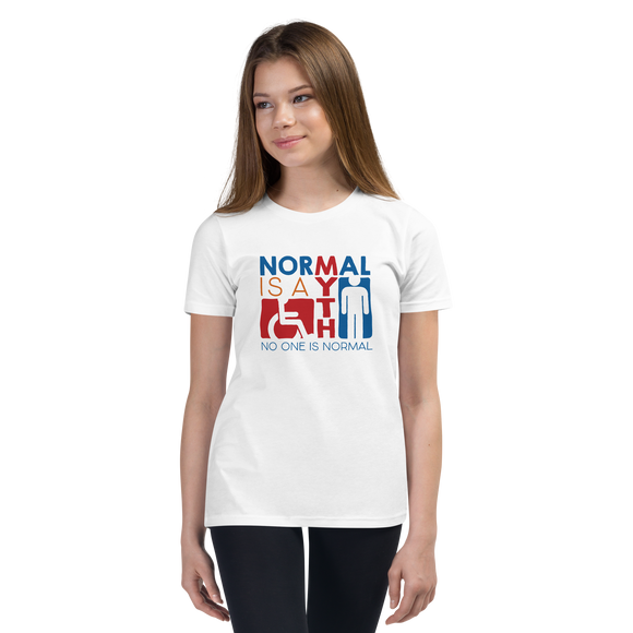 Normal is a Myth (Sign Icons) Youth T-Shirt