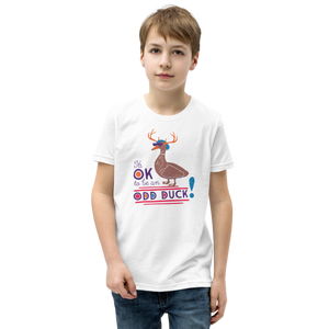 It's OK to be an Odd Duck! Youth Shirt (Brown Version) Youth T-Shirt