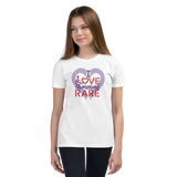 I Love Someone Rare (with a Rare Condition) Youth T-Shirt