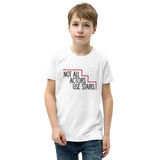 Not All Actors Use Stairs (Youth T-Shirt)