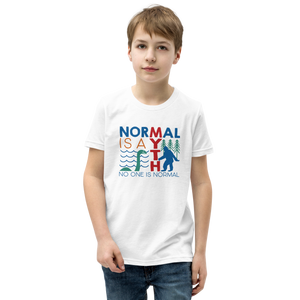 Normal is a Myth (Bigfoot & Loch Ness Monster) Youth T-Shirt