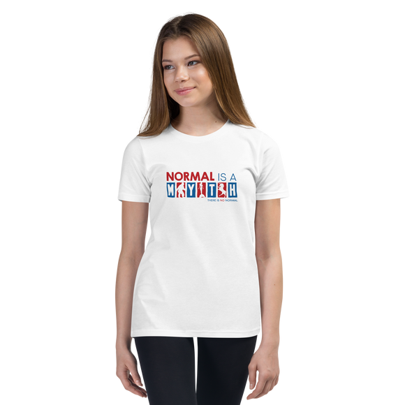 Normal is a Myth (Bigfoot, Mermaid, Unicorn) Youth T-Shirt
