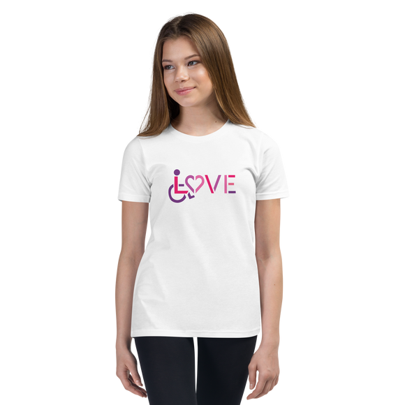 LOVE (for the Disability Community) Youth T-Shirt