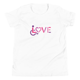 LOVE (for the Disability Community) Youth T-Shirt