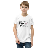 Little Girl Big Dreams (Esperanza - Raising Dion) Youth T-Shirt