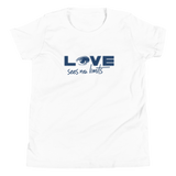 Love Sees No Limits (Halftone Design, Youth T-Shirt)