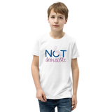 Not Invisible (Youth Light Color T-Shirts - Fancy Font)