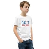Not Invisible (Youth Light Color T-Shirts)