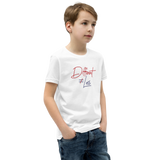 Different Does Not Equal Less (Original Clean Design) Youth Light Color T-Shirts